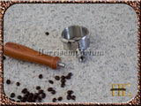 Breville portafilter handle bottomless 54mm portafilter handle + double-shot filter basket